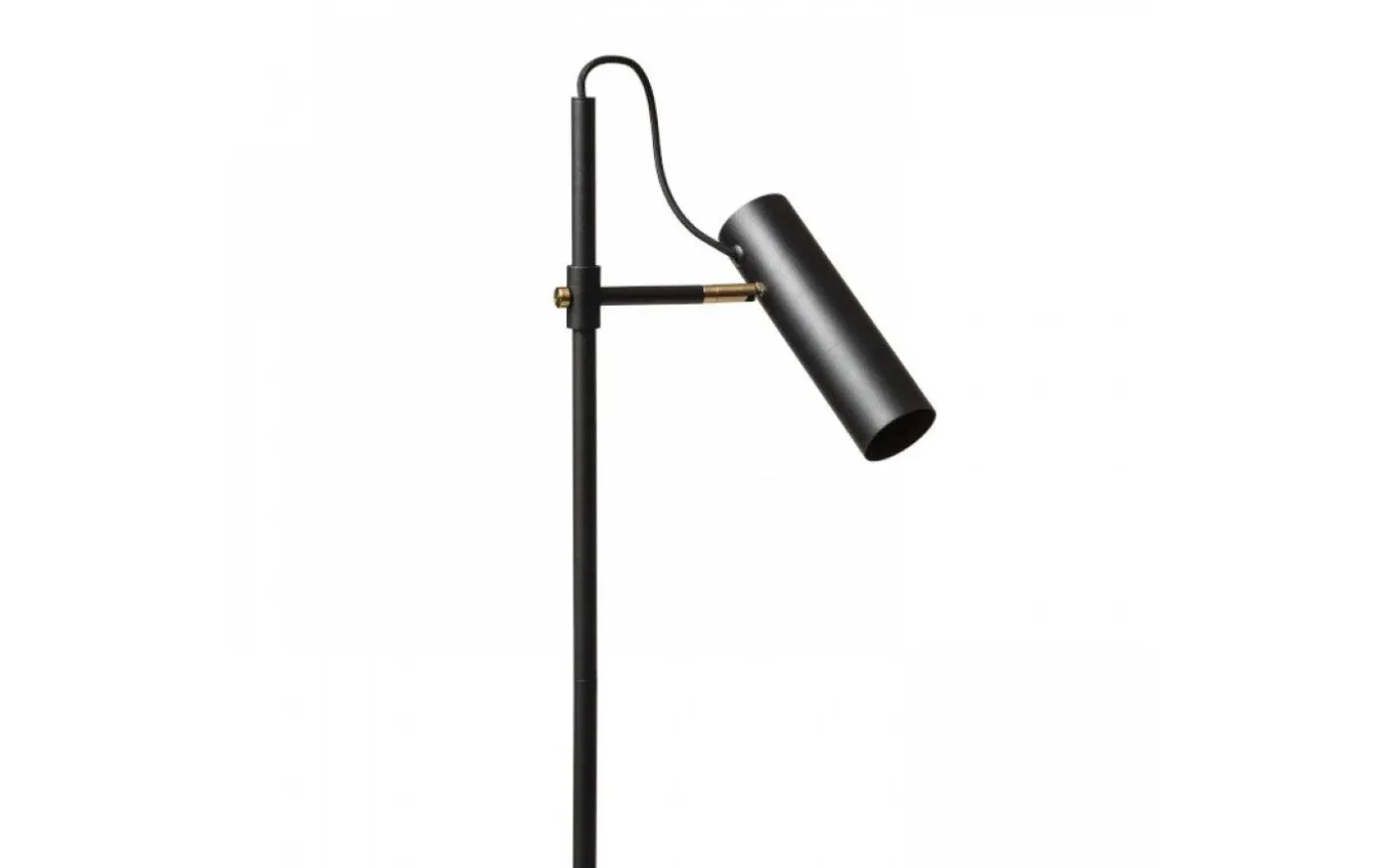Varia Golvlampa 154cm Svart/Mässing