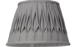 Veckad Lampskärm Ø25cm Grå