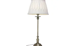 Veckad Lampskärm Ø25cm Vit