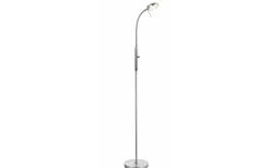 Vegas Golvlampa 140cm LED 3000K 7W Dimbar Borstat Stål