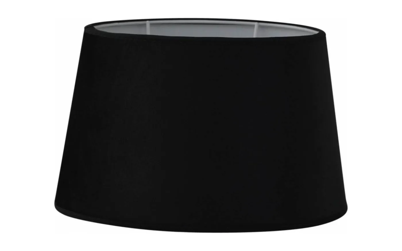 Velutto Oval Lampskärm 30cm Svart