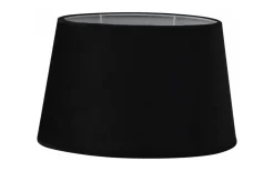 Velutto Oval Lampskärm 25cm Svart