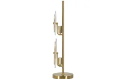 Venedig Bordslampa Glas 63cm Guld