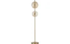 Venedig Golvlampa Glas 168cm Guld