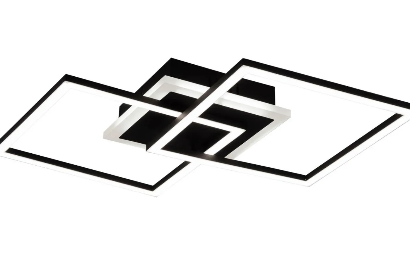 Venida Plafond LED fyrkantig svart
