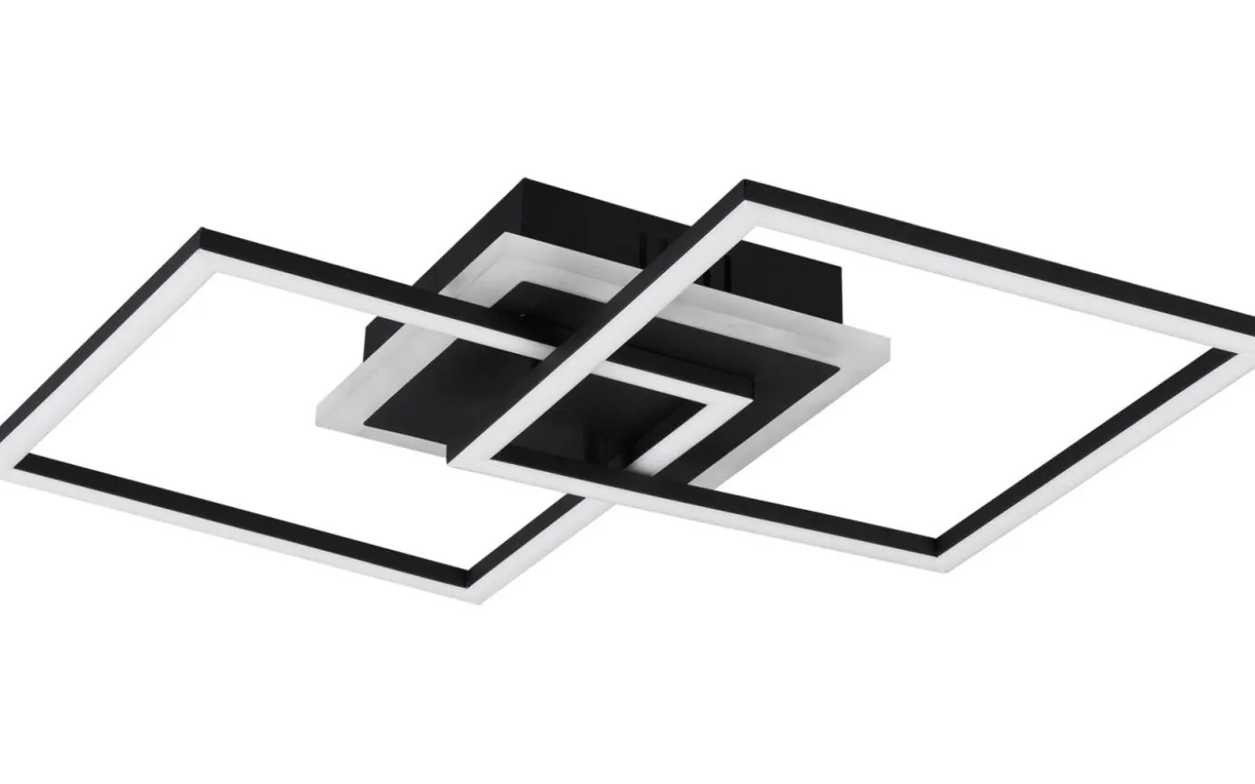 Venida Plafond LED fyrkantig svart