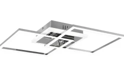Venida Plafond LED fyrkantig krom 4000K