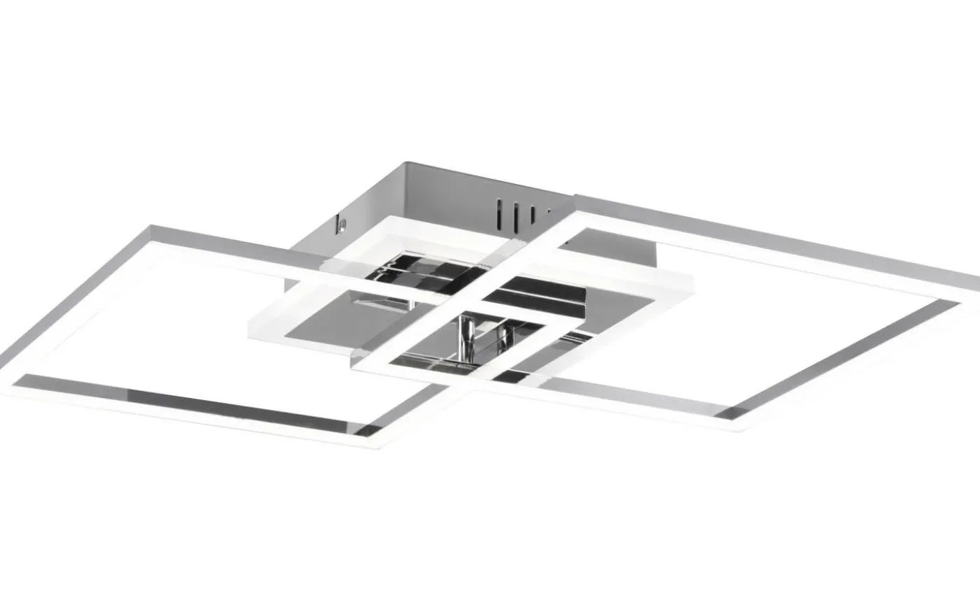 Venida Plafond LED fyrkantig krom 4000K
