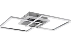 Venida Plafond LED fyrkantig krom 4000K