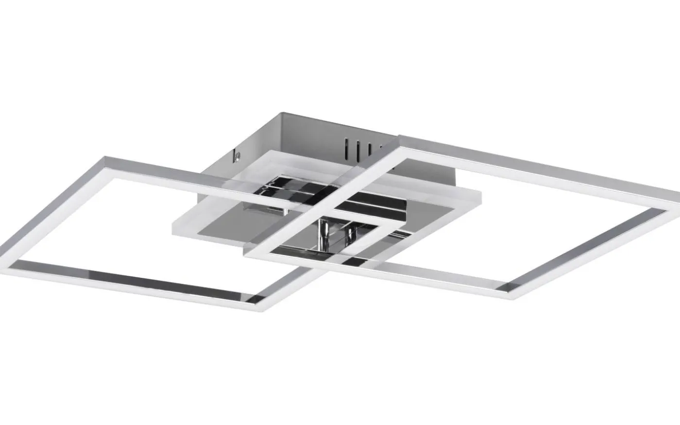 Venida Plafond LED fyrkantig krom 4000K