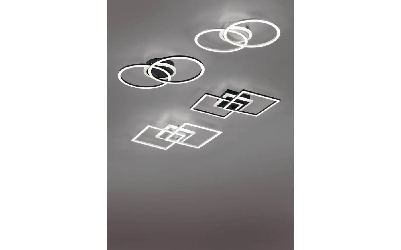 Venida Plafond LED rund grå