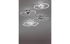 Venida Plafond LED rund svart