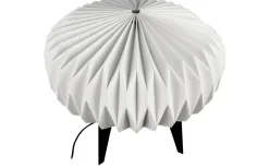 Ventnor Bordslampa 34cm Vit Pappersskärm/Svart