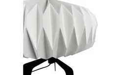 Ventnor Bordslampa 34cm Vit Pappersskärm/Svart