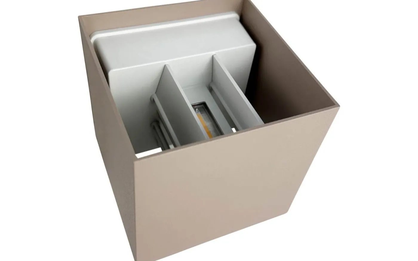 Venus 10X10 Vägglampa Beige Inomhus