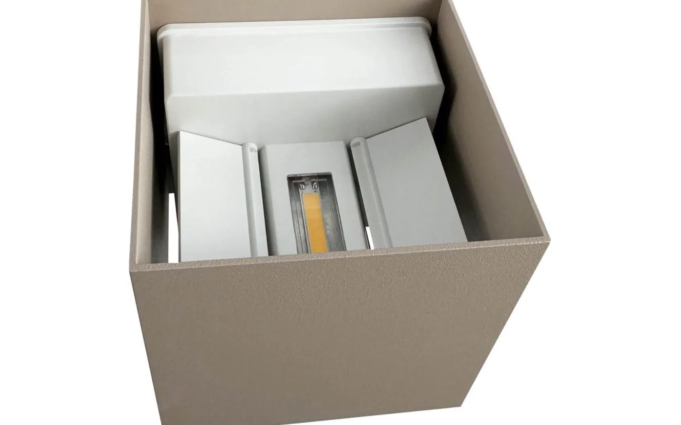 Venus 10X10 Vägglampa Beige Inomhus