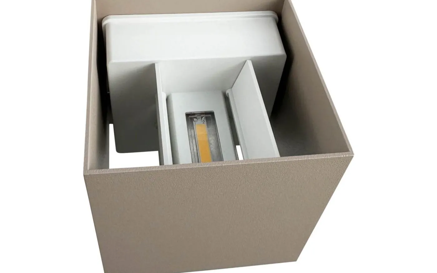 Venus 10X10 Vägglampa Beige Inomhus