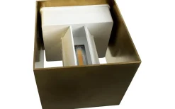 Venus 10X10 Vägglampa Mässing Inomhus