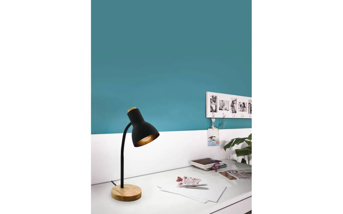 Veradal Skrivbordslampa 49cm Svart