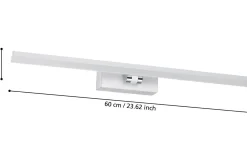 Verdello Spegelbelysning 60cm LED 3000/6500K 5W Vit IP44