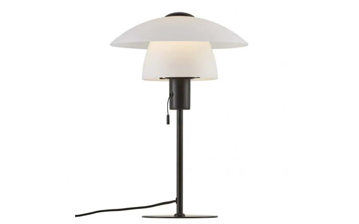 Verona Bordslampa 40cm Svart/Opal
