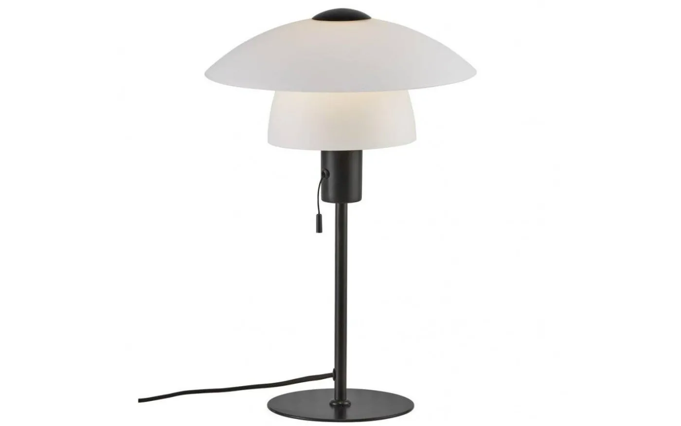 Verona Bordslampa 40cm Svart/Opal