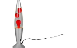 Vesuv Lavalampa 42cm LED Silver