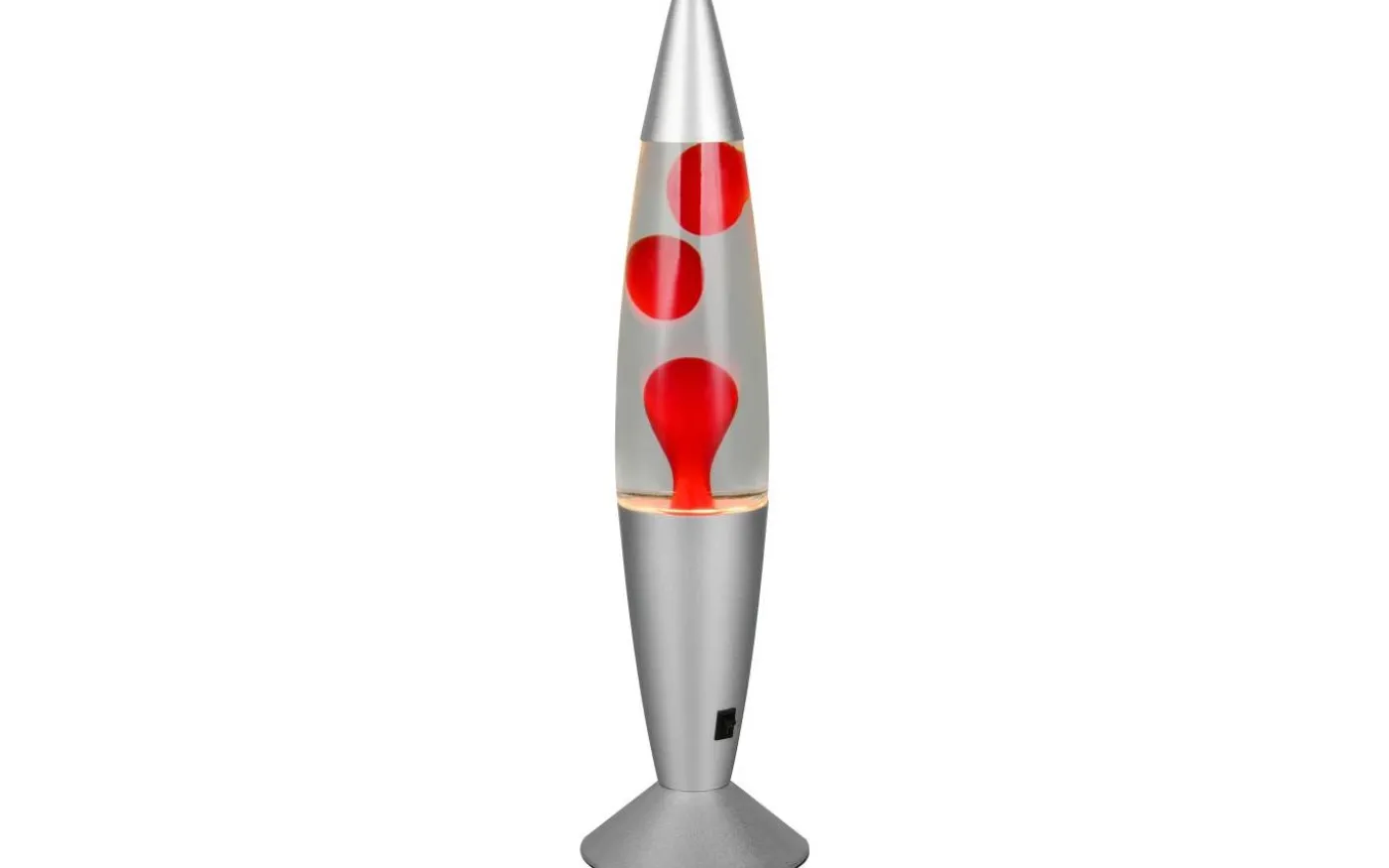 Vesuv Lavalampa 42cm LED Silver