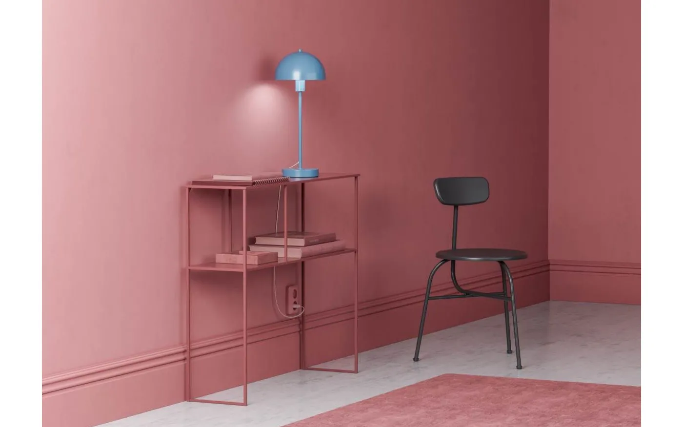 Vienda Bordslampa 48cm Ocean Blue