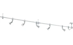 Vilanova Takspotlight 200cm GU10 LED 3000K 5x2,8W Krom