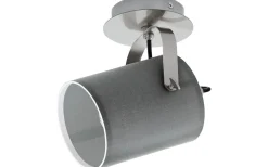 Villabate Vägglampa Nickel/Grå