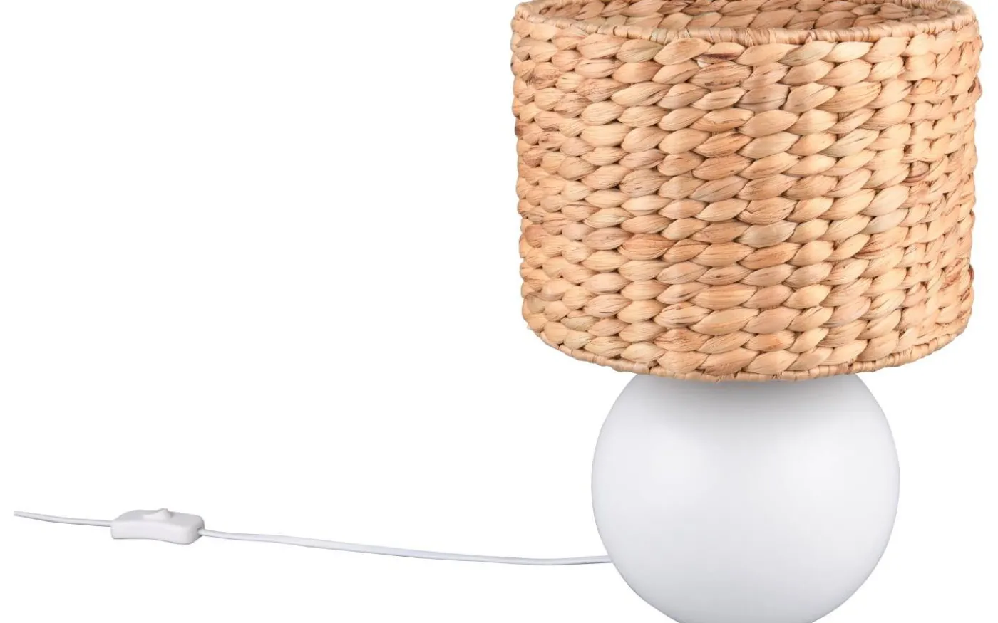 Vina Bordslampa 40cm E27 matt vit/beige