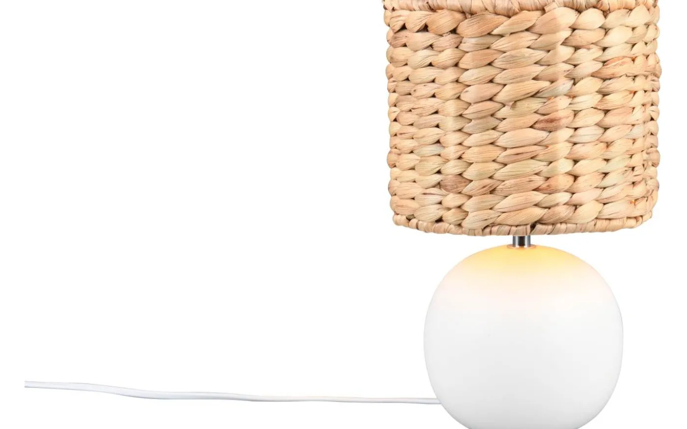 Vina Bordslampa 29cm E27 matt vit/beige