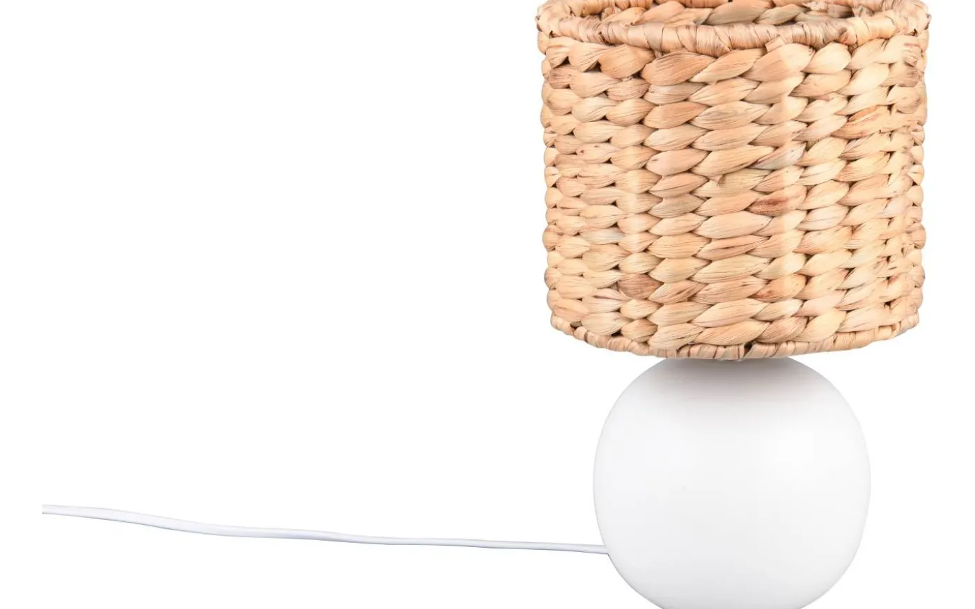 Vina Bordslampa 29cm E27 matt vit/beige