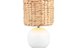 Vina Bordslampa 29cm E27 matt vit/beige