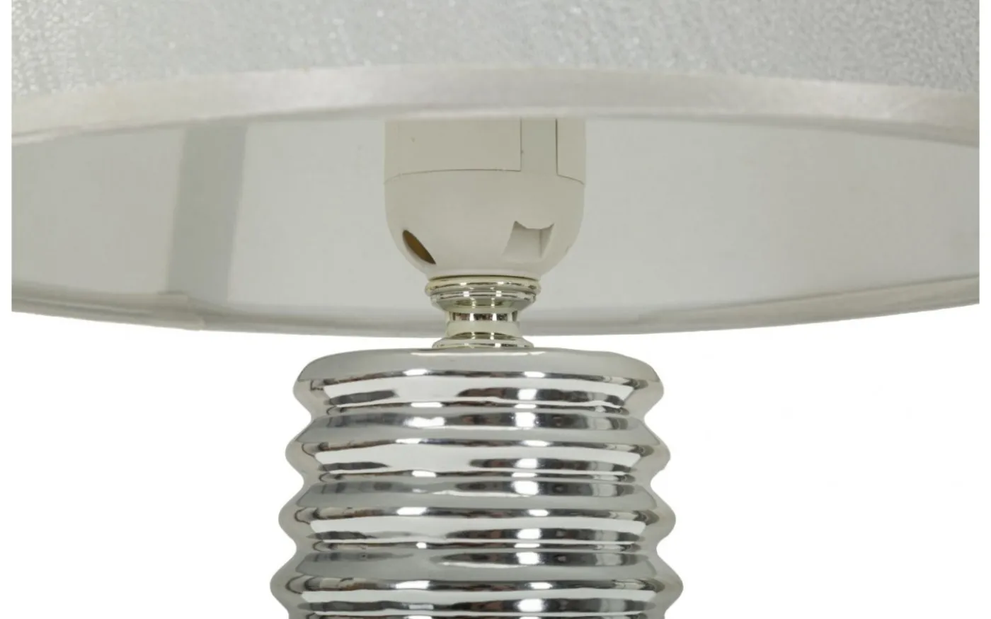 Viola Bordslampa 41cm Vit/Silver