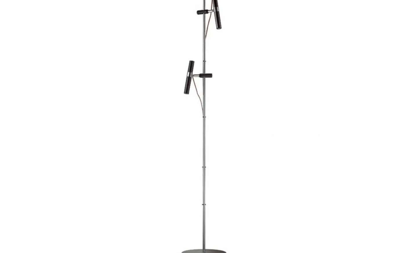 Viper Golvlampa 151cm Svart/Krom LED 2x3W 3000K