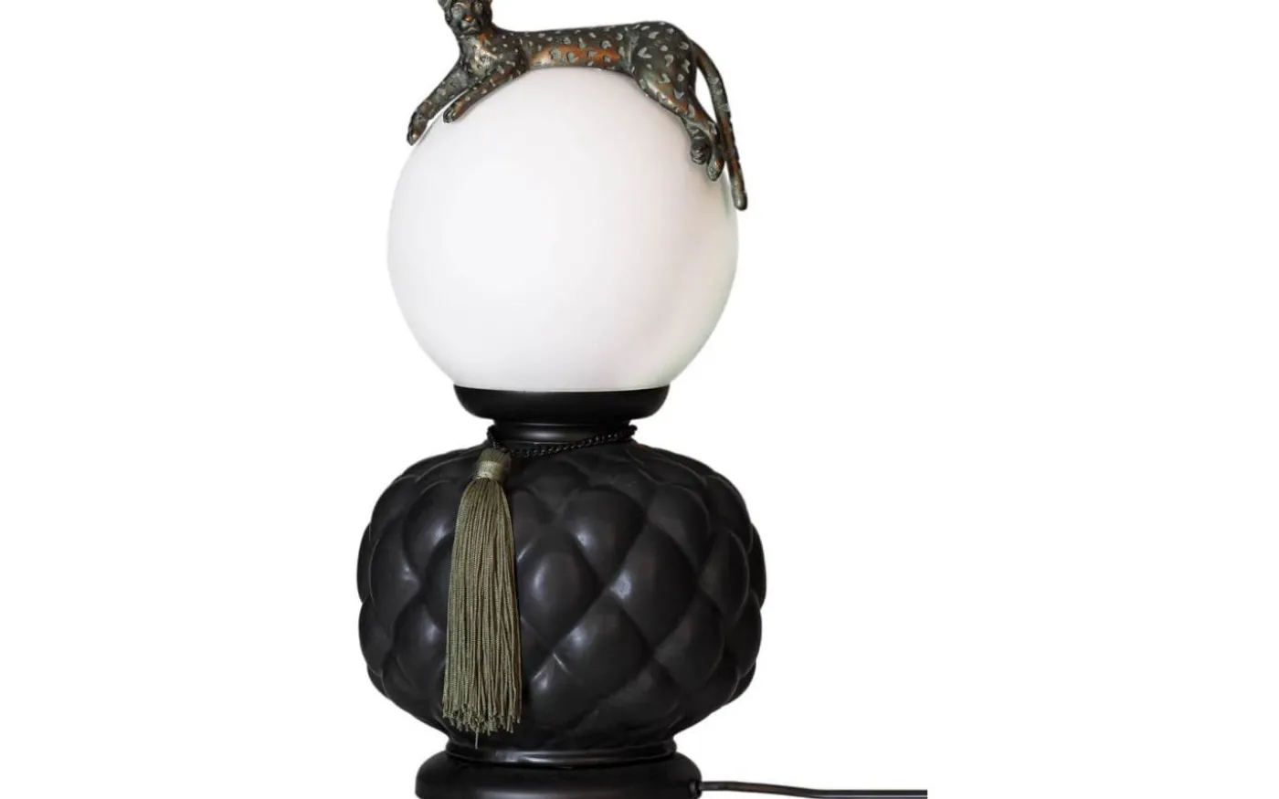 Viva La Diva Bordslampa 45cm Svart/Vit Matt