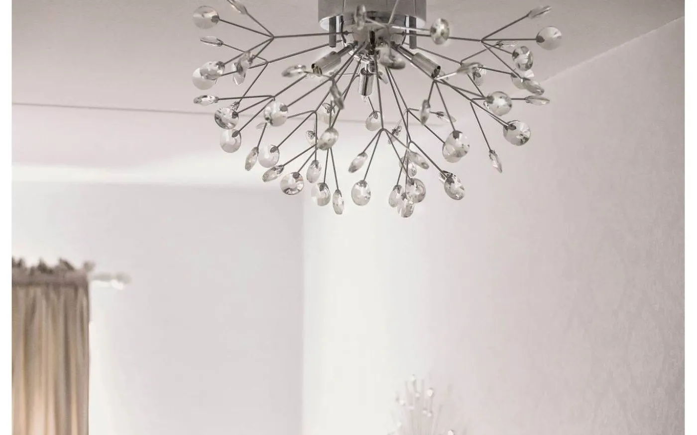 Viva Plafond 57cm Krom