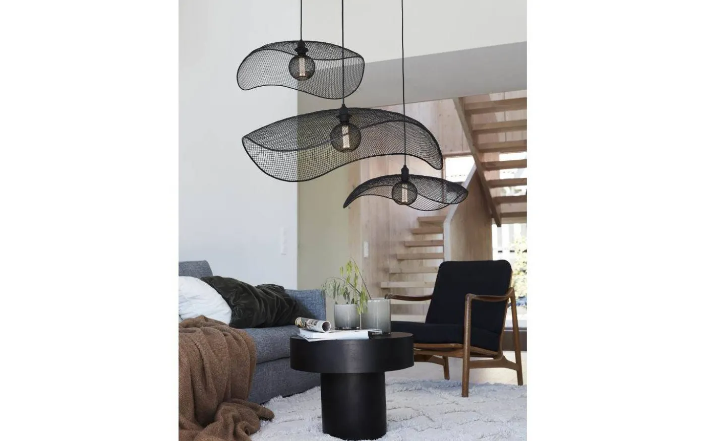 Vivi Takskärm 79cm Svart