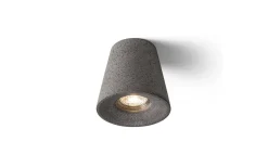 Volca Takspotlight 10,5cm Betong/Mörk Granit