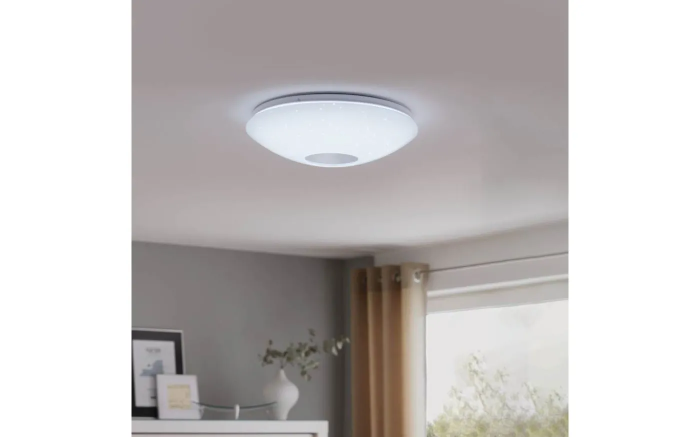 Voltago Plafond 58cm LED 2700-6500K 32,8W med Fjärrkontroll Vit