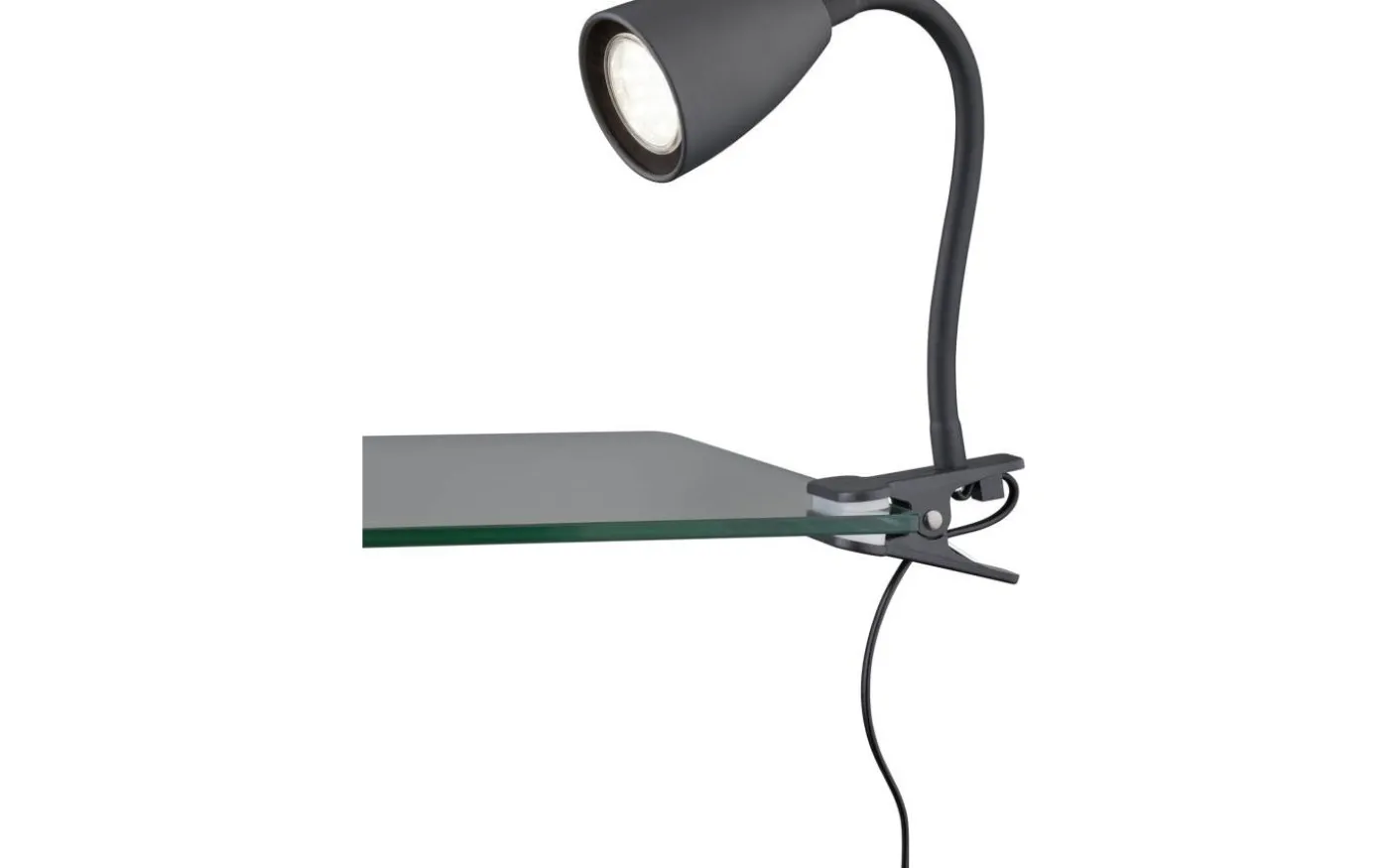 Wanda Klämlampa GU10 mattsvart