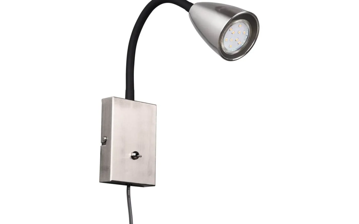 Wanda Vägglampa GU10 borstat stål