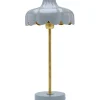 Wells Bordslampa 50cm Denim/Guld