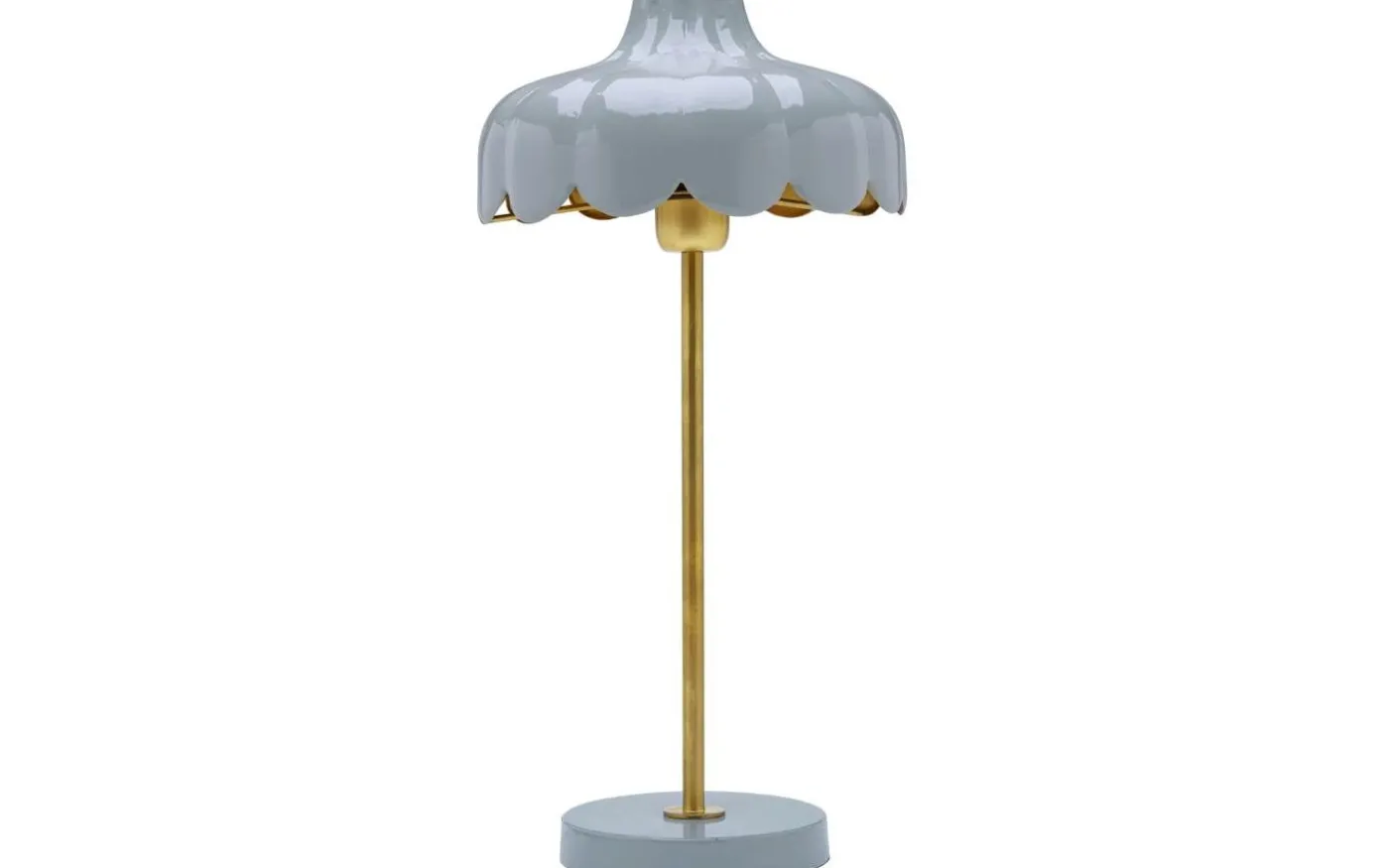 Wells Bordslampa 50cm Denim/Guld
