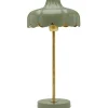 Wells Bordslampa 50cm Mossa/Guld