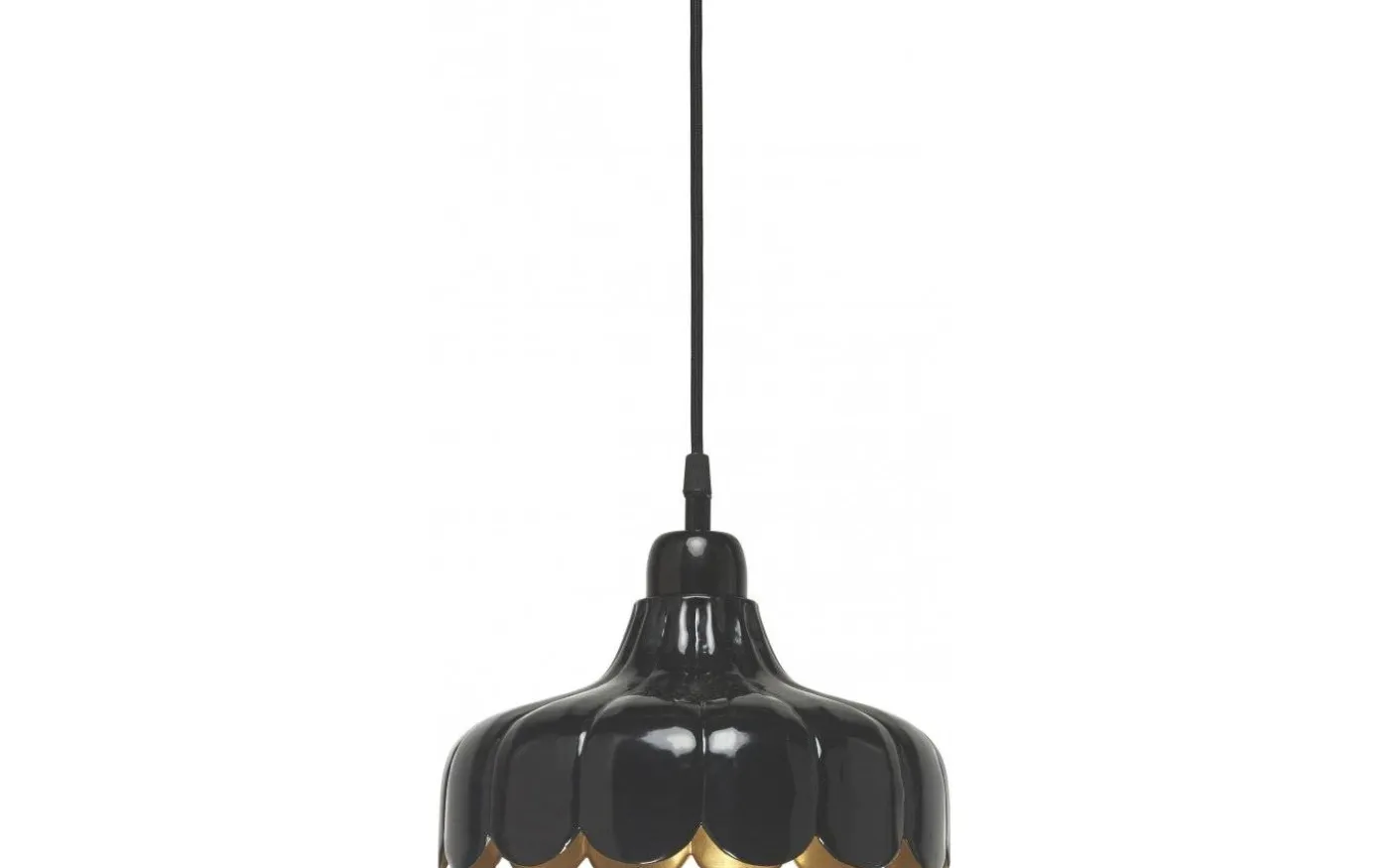 Wells Fönsterlampa 24cm Svart