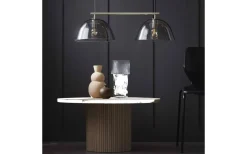 Wendo Taklampa 70cm 2L Nickel/Rök