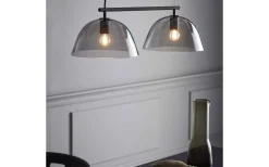 Wendo Taklampa 70cm 2L Svart/Rök